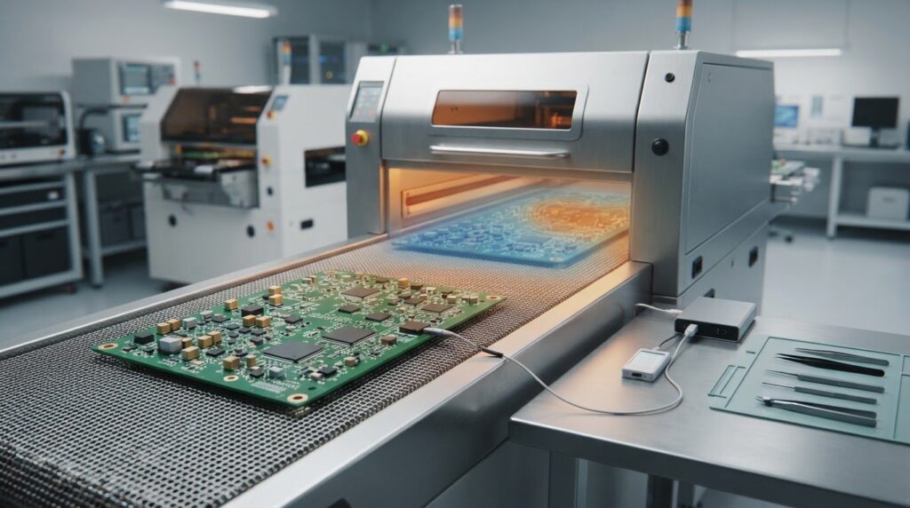 RoHS Lead-Free Solder Reflow Peak Temperature Limits for Chip Components